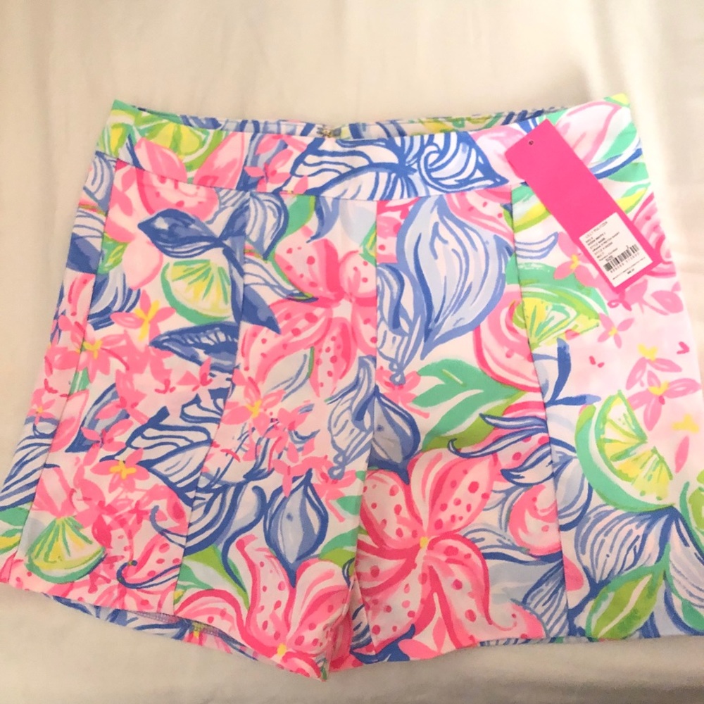 Lilly Pulitzer Size 2 Stretch Shorts - Havana